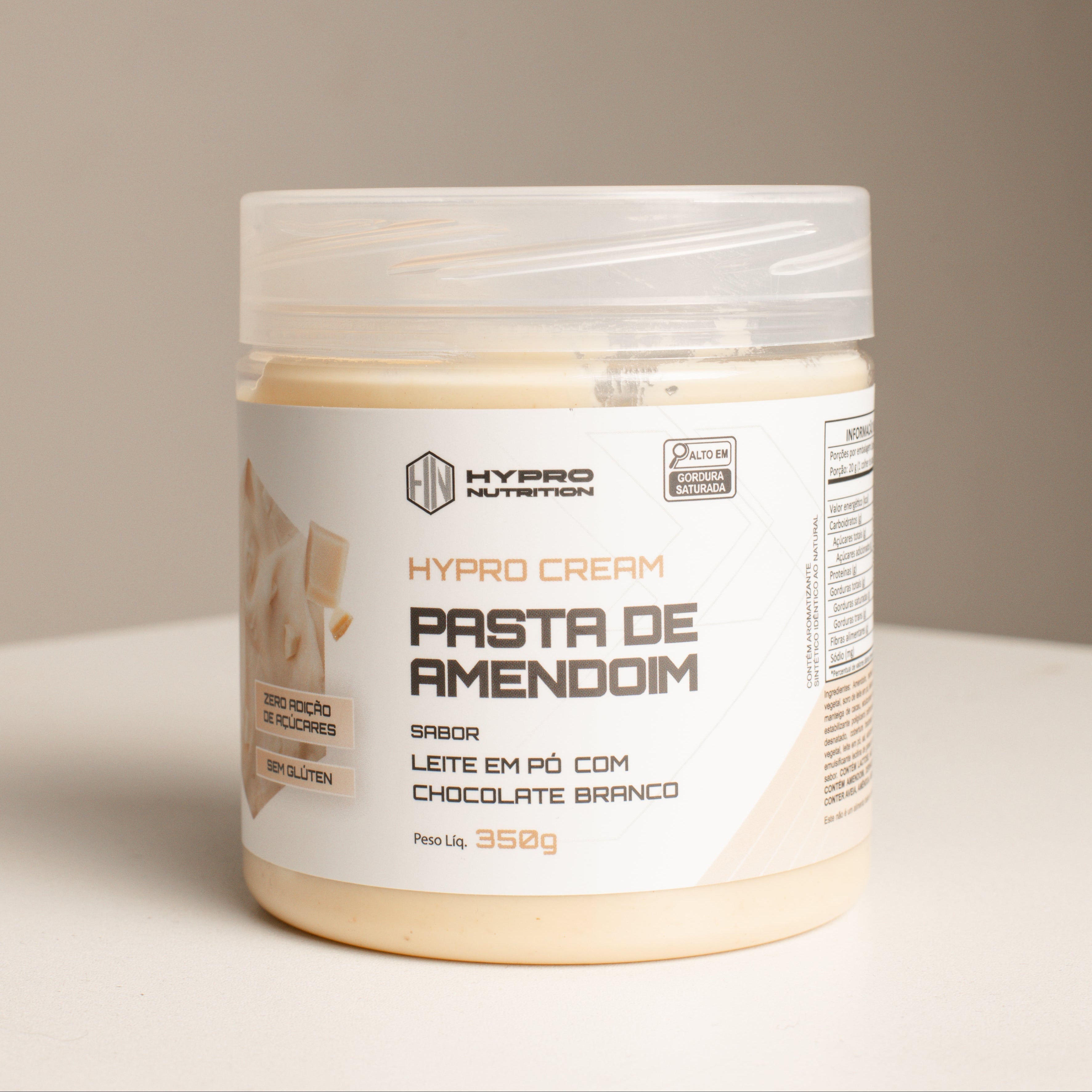 Pasta de Amendoim HYPRO NUTRITION 350g