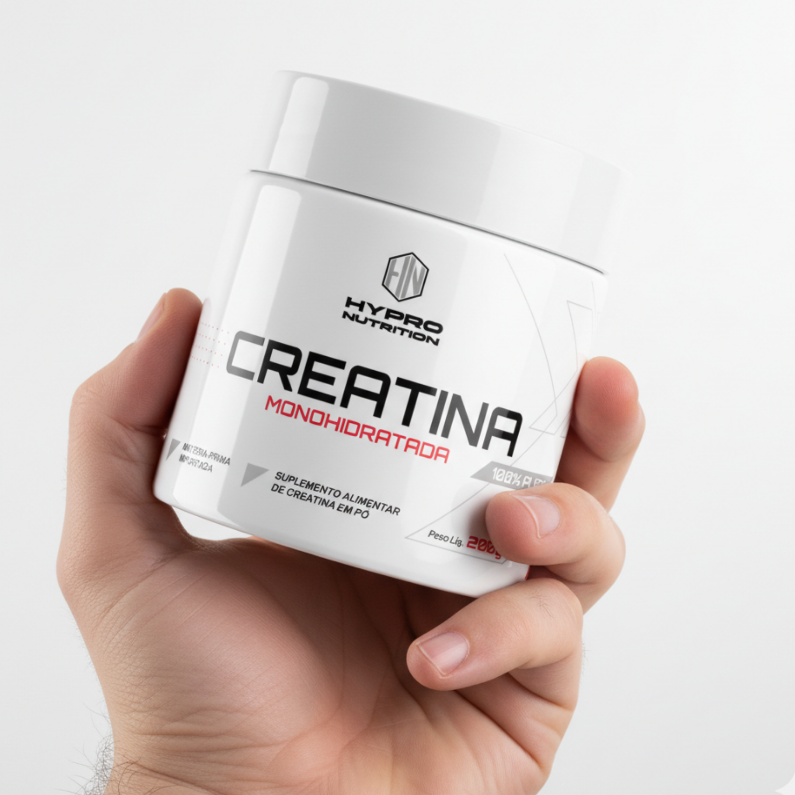 Creatina Monohidratada 100% PURA - HYPRO NUTRITION